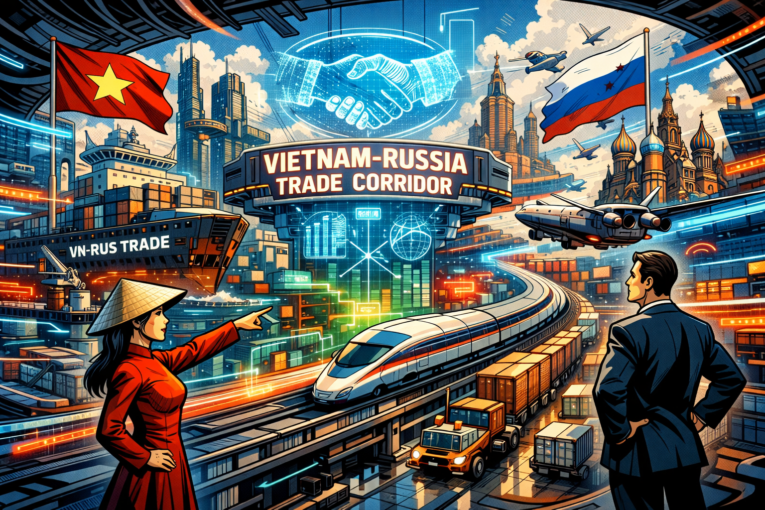 Thương mại Việt – Nga năm 2026: Cơ hội từ Safe AI, RegTech và Digital Ruble